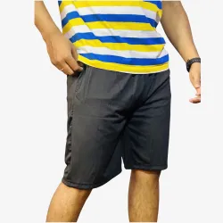 Men's Mint Green Textured Casual Shorts | Soft Comfort Fit